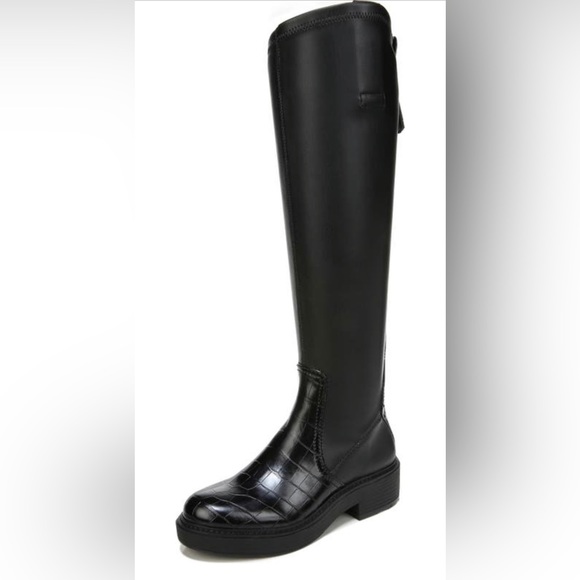 Keaton Croc Embossed Faux Leather Boot - Picture 9 of 11